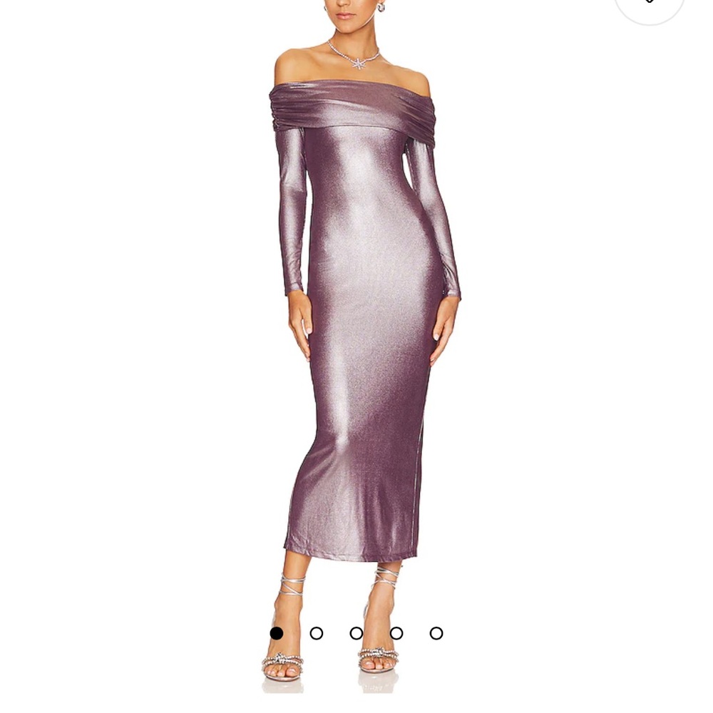 House of Harlow Laurine Dress in Burgundy